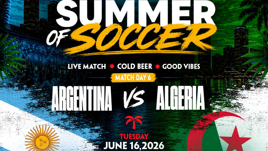 Argentina vs  Algeria Watch Party in Miami
