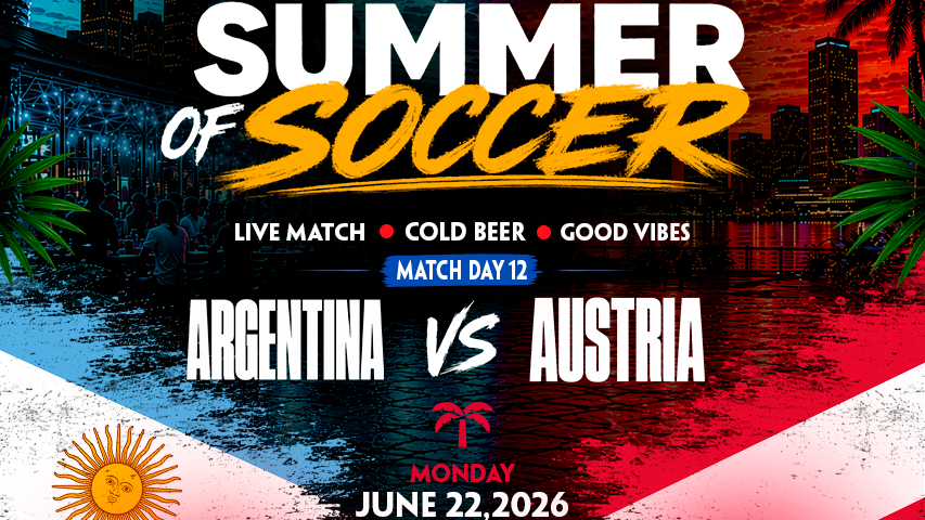 Argentina vs Austria Watch Party in Miami
