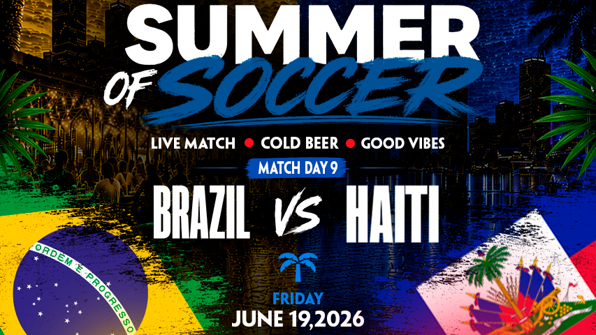 Brazil vs Haiti Watch Party in Miami