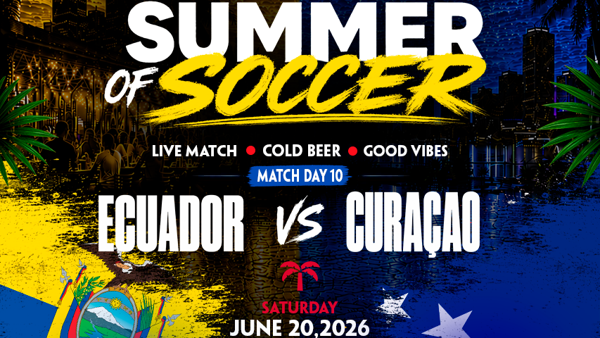 Ecuador vs Curacao Watch Party in Miami