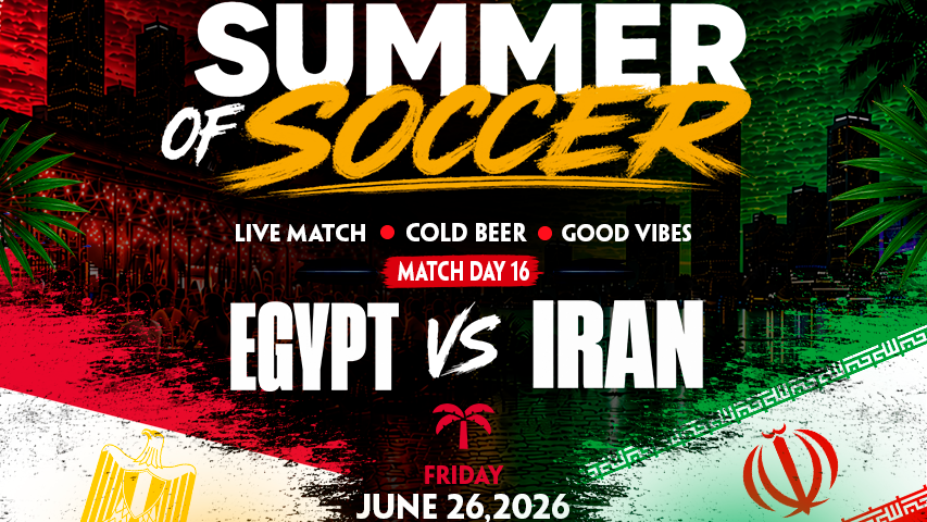 Egypt vs Iran Watch Party in Miami