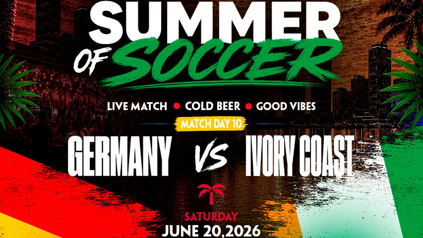 Germany vs Ivory Coast Watch Party in Miami