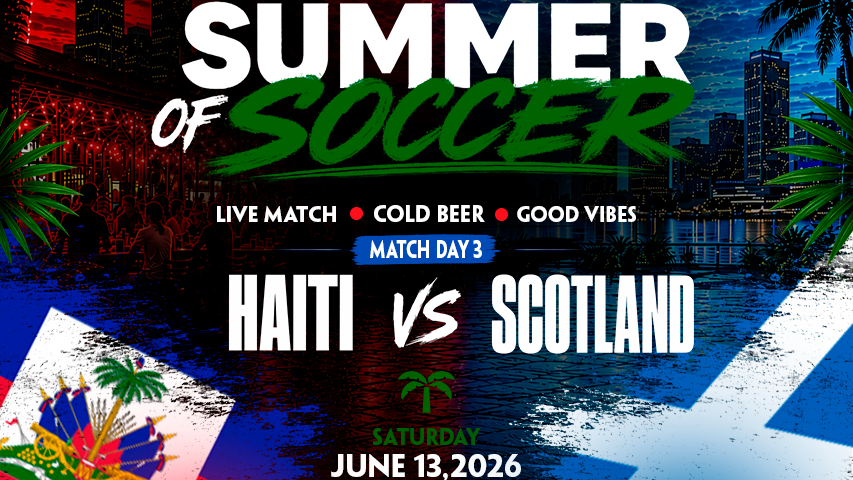 Haiti vs  Scotland Watch Party in Miami