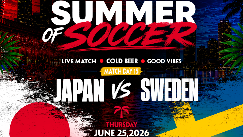 Japan vs Sweden Watch Party in Miami