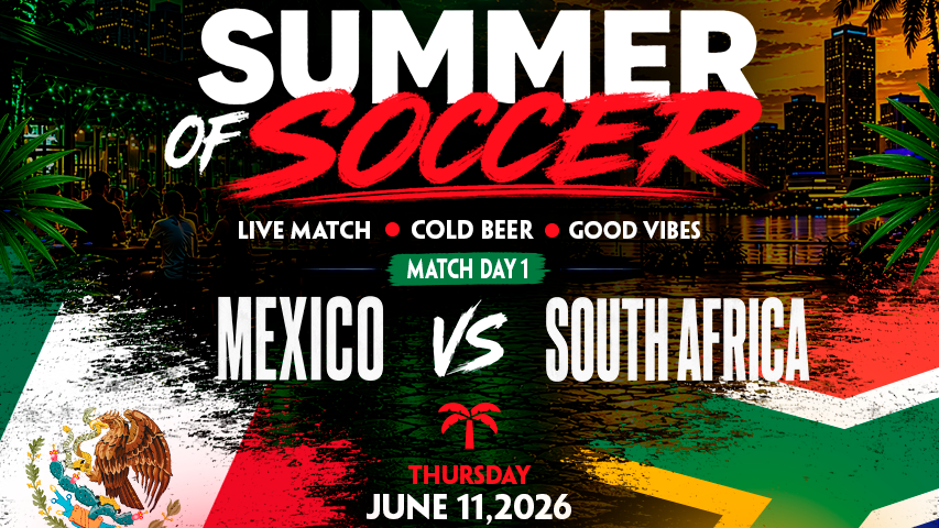 Mexico vs South Africa Watch Party in Miami