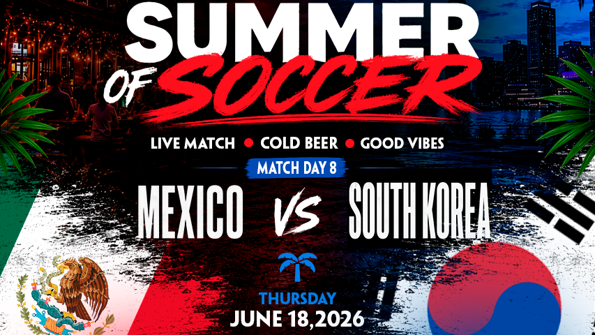 Mexico vs South Korea Watch Party in Miami