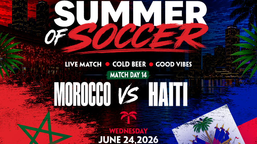 Morocco vs Haiti Watch Party in Miami