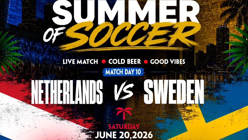 Netherlands vs Sweden Watch Party in Miami