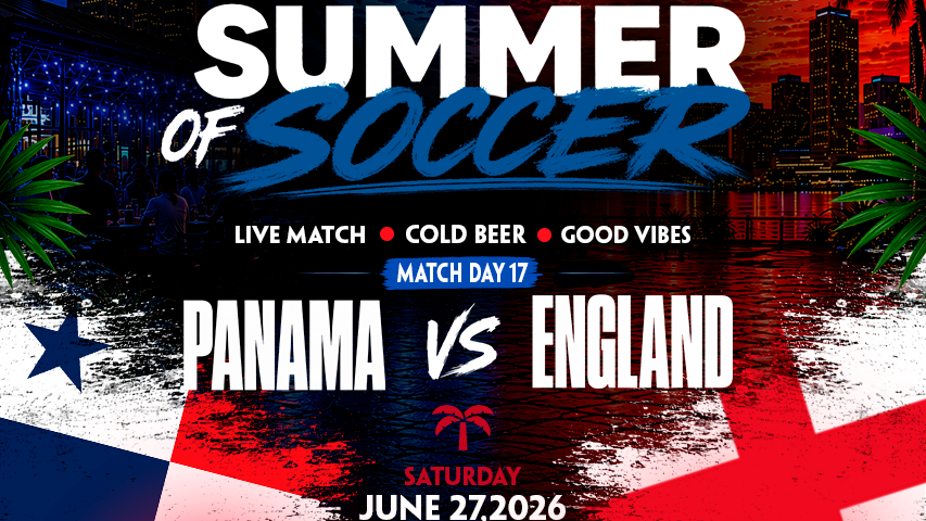Panama vs England Watch Party in Miami