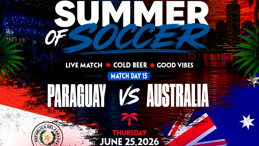 Paraguay vs Australia Watch Party in Miami