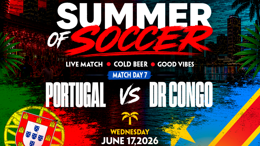 Portugal vs Congo DR Watch Party in Miami