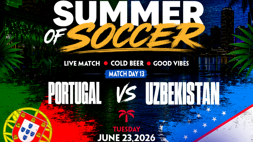 Portugal vs  Uzbekistan Watch Party in Miami