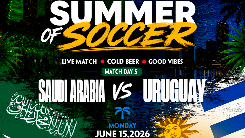 Saudi Arabia vs  Uruguay Watch Party in Miami