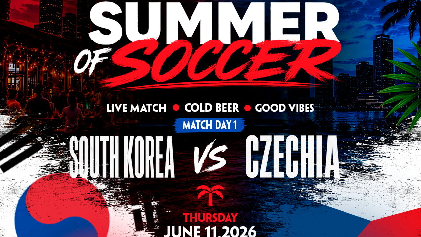 South Korea vs Czechia Watch Party in Miami