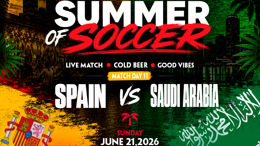 Spain vs Saudi Arabia Watch Party in Miami