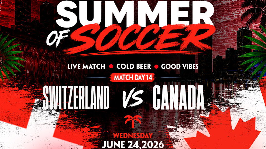 Switzerland vs Canada Watch Party in Miami