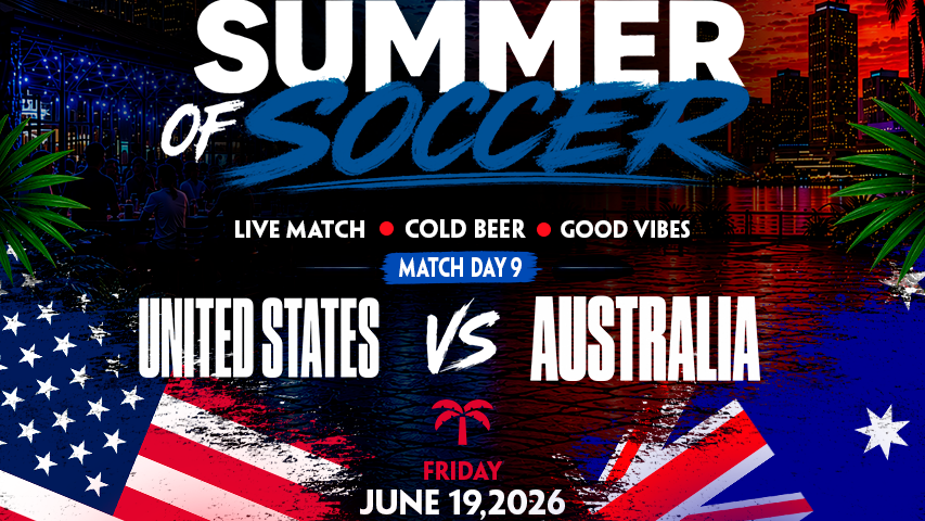 United States vs Australia Watch Party in Miami