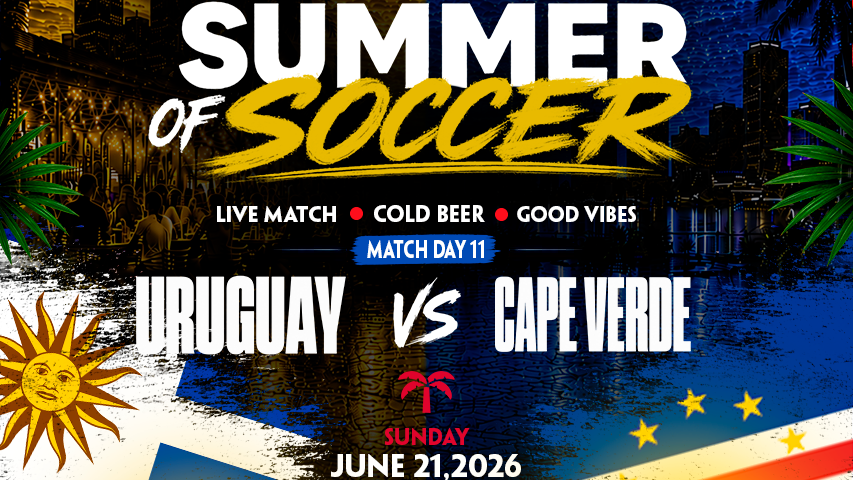 Uruguay vs Cape Verde Watch Party in Miami
